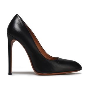 Black Alaia Leather Stiletto Pumps